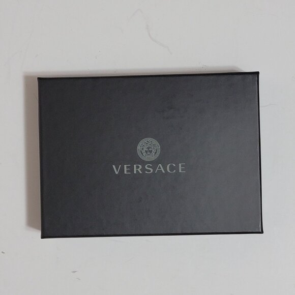 Versace Coin Wallet Card Holder Soft Light Pink Luxury Designer - Picture 2 of 7